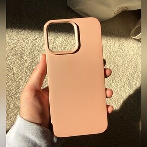 Nudient Thin MagSafe iPhone 14 Pro Max Case in Dusty Pink